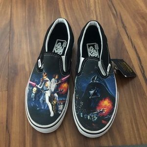 VANS RARE STAR WARS LIMITED EDITION SLIP ON size mens 5.5 womens 7